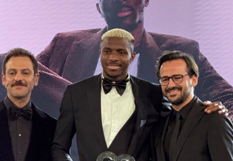 Victor Osimhen Named GQ Turkey Sportsman of the Year
